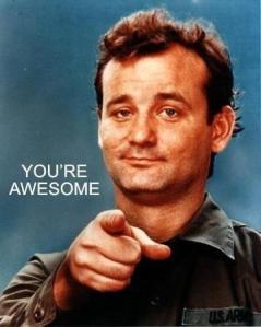 Bill Murray You are Awesome
